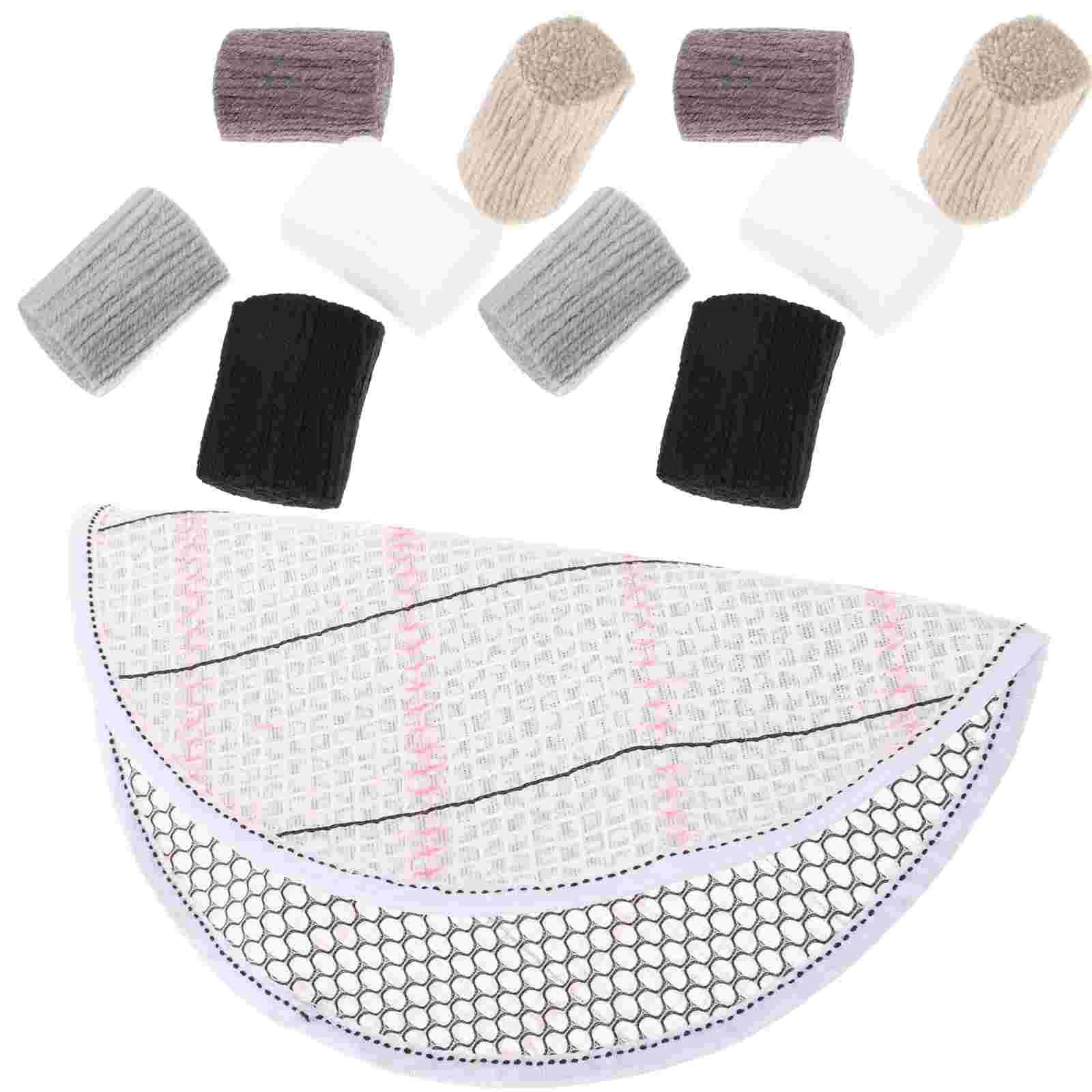 

Cushion Crocheting Rug Segment Embroidery Yarn Cross Stitch Kits Rugs Making Yarns