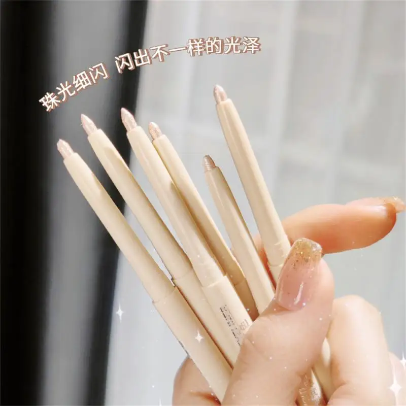 

Lying Silkworm Highlighter Pen Matte Glitter Eyeliner Eyeshadow Pencil Lasting Waterproof Eye Cosmetics Women Beauty Makeup