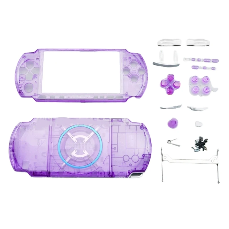 

High-performance Full Housing Shell Case Cover Buttons- Set Easy Assemble Suitable for PSP3000 Game Console Durable