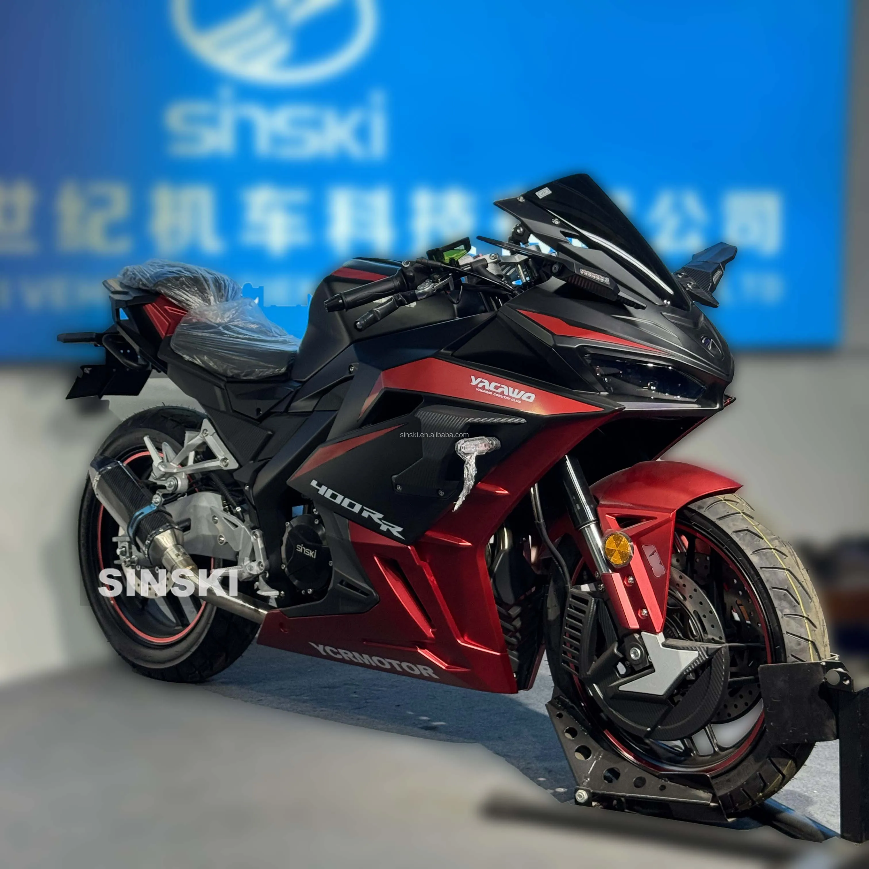 Sistemas de escape para motocicletas a gasolina venta motos en China todoterreno robustas