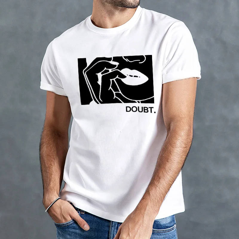 2020 Men's Tee Letter Printed Fashion Casual T Shirt Men's Summer Tops Short Sleeve Round Neck T Shirt