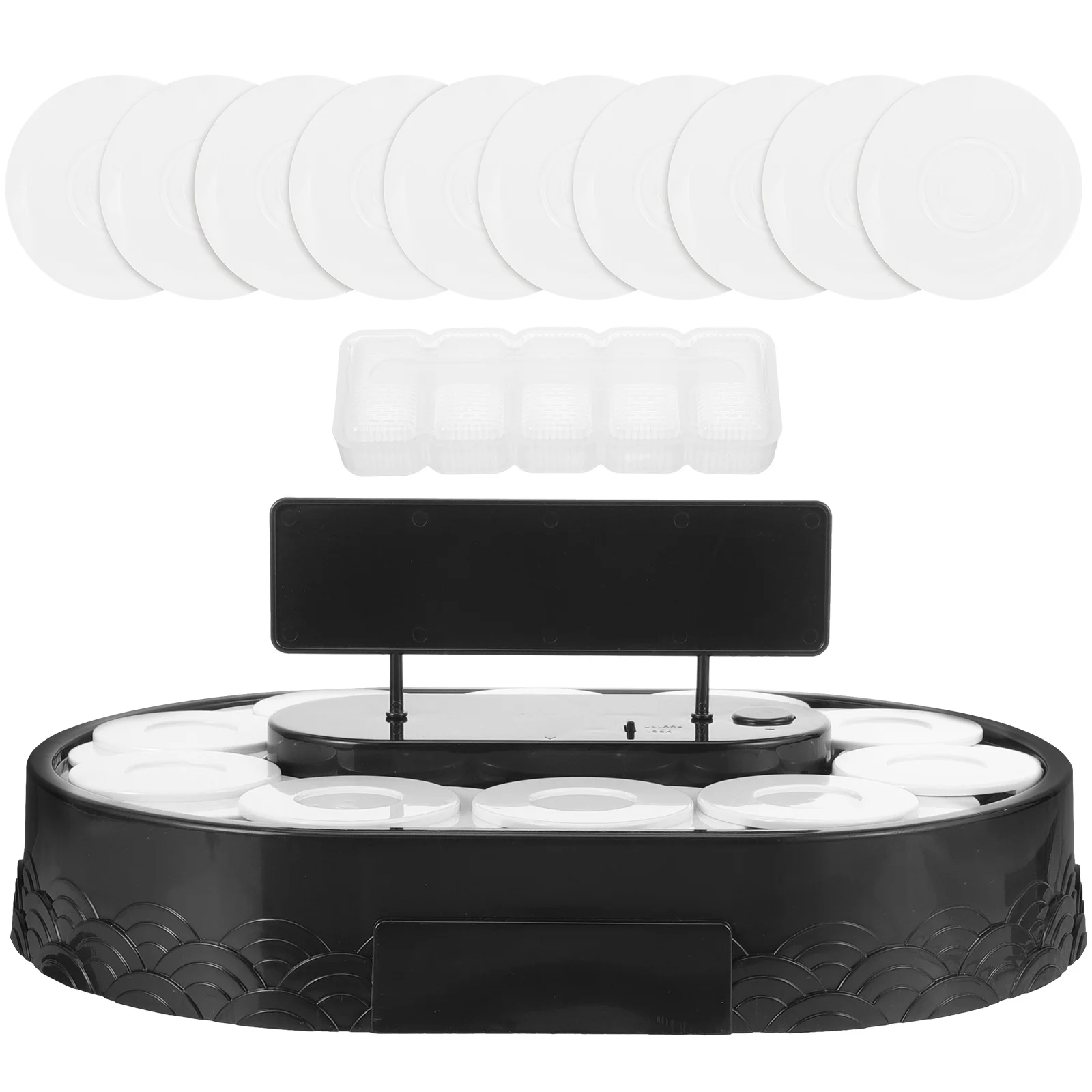 Вращающаяся машина для суши-драйвера вращающаяся демонстрационная подставка