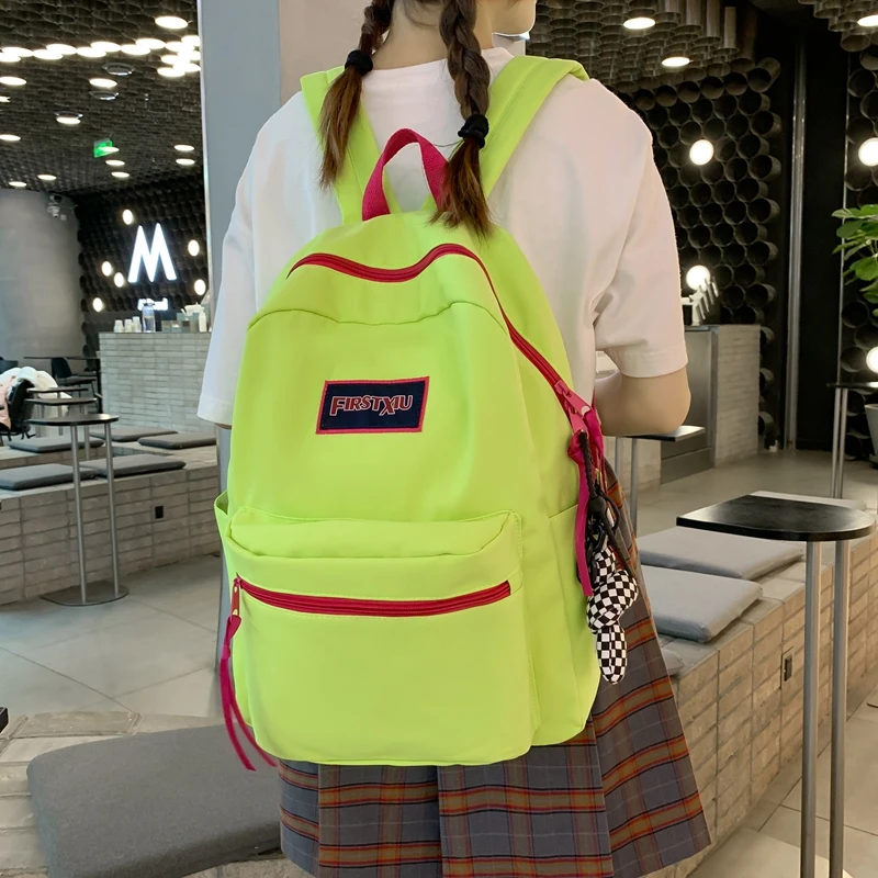 

Женский дорожный рюкзак JOYPESSIE, простой рюкзак для подростков, школьный ранец для мальчиков и девочек