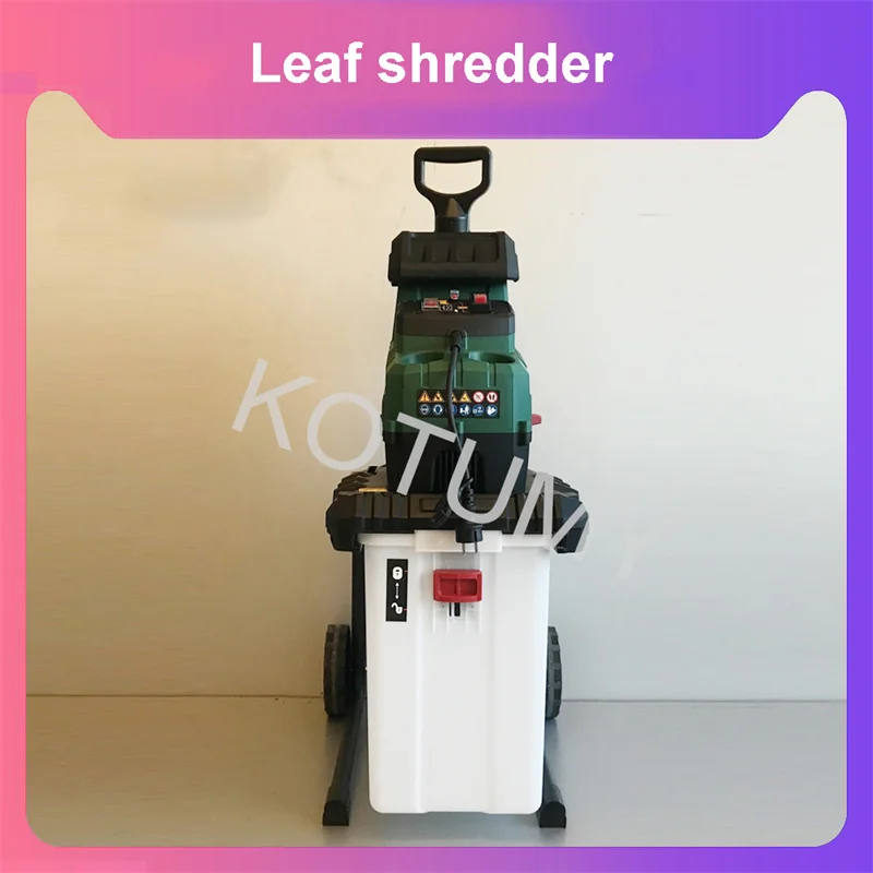 Садовые измельчители электрический измельчитель ветвей 220 В 2800 Вт высокая