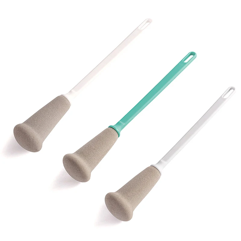 

1 Pc New Simple Model Long Handle Sponge Cup Brush Insulation Glass Cleaning Brush Household Kitchen Cleaning Supplies