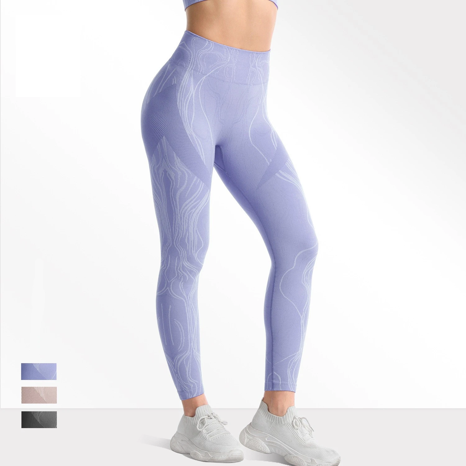 

Новинка, зимние бесшовные теплые женские спортивные Леггинсы, сексуальные штаны для йоги с принтом, Леггинсы пуш-ап для ягодиц, подходят для...