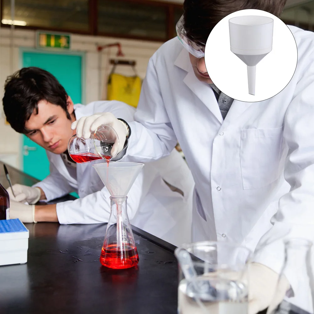 

2Pcs Buchner Funnels Paper Filtering Funnels Laboratory Plastic Funnels