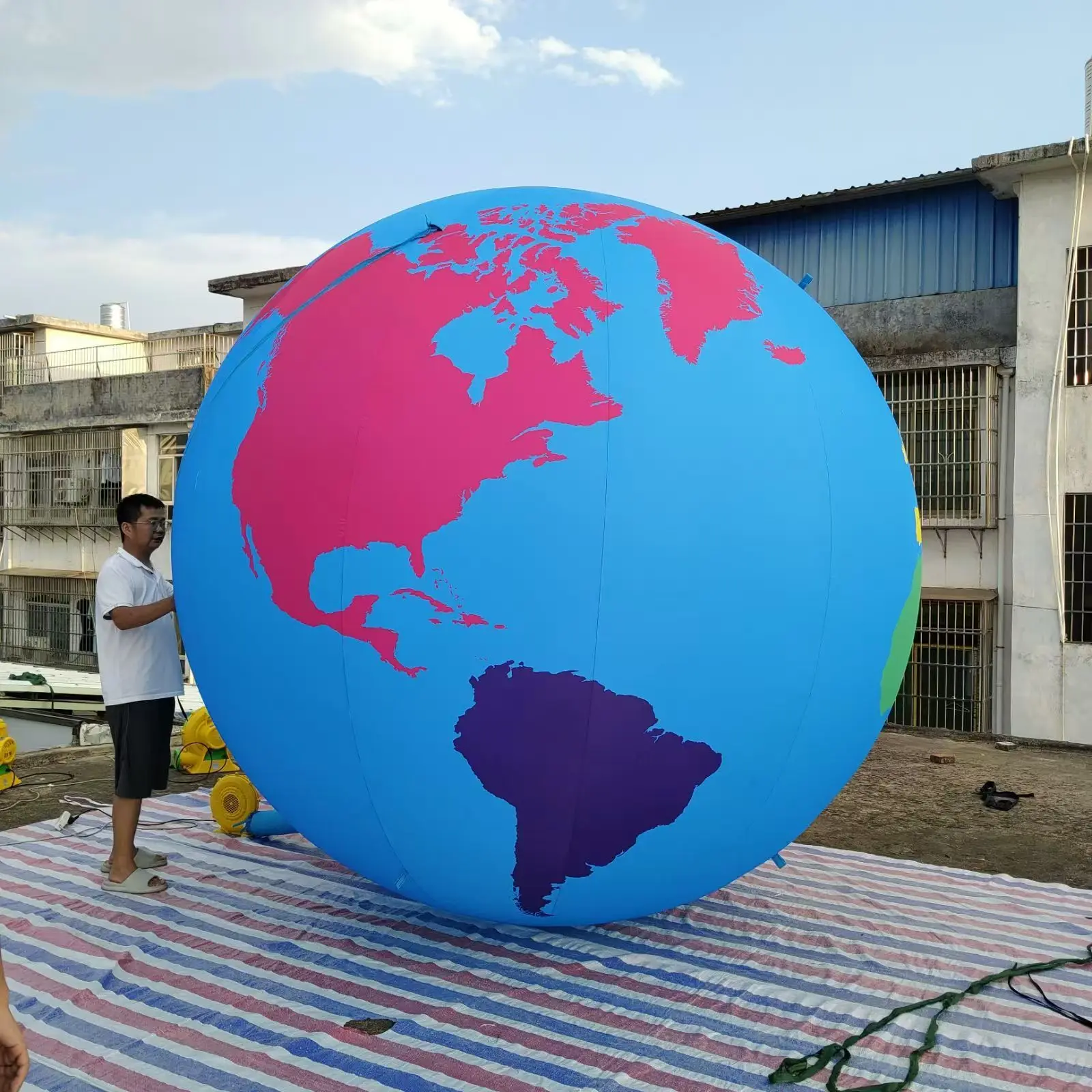 Надувной Гелиевый шар модель земли 5 м глобус и планета карты