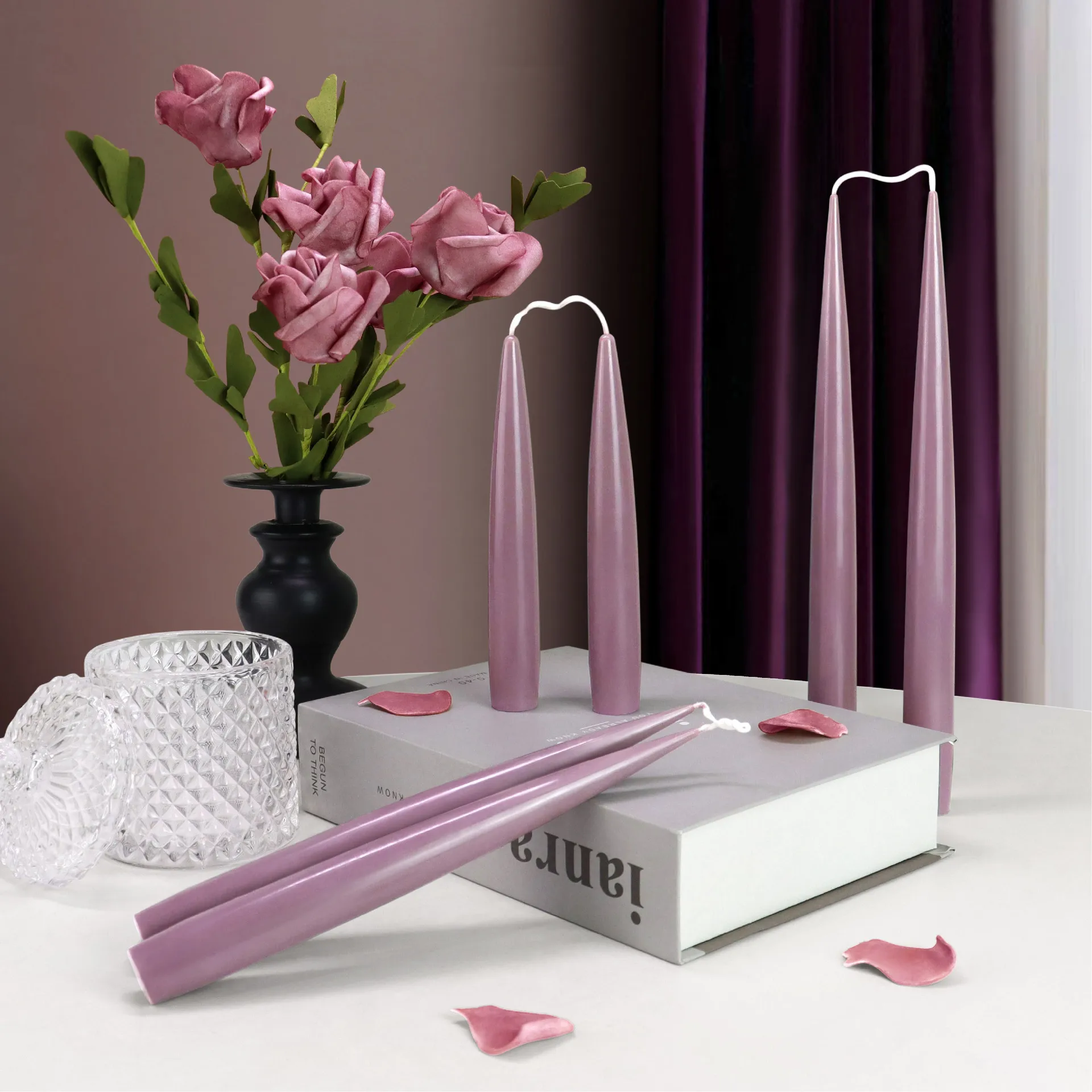 Акриловая Форма ручной работы для подсвечников длинный пластиковый подсвечник