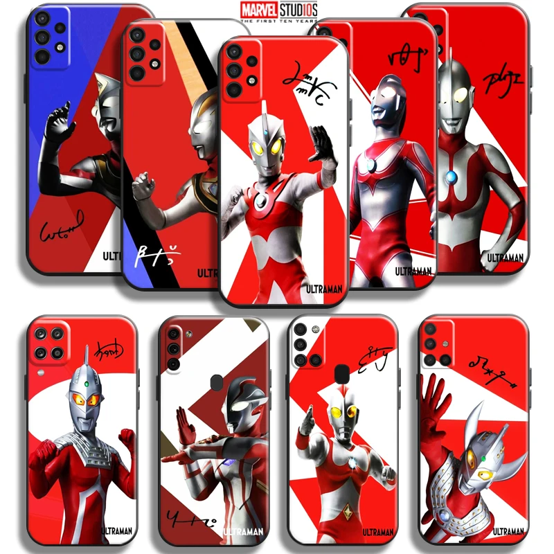 

Japan Anime Ultraman Phone Case For Samsung Galaxy A11 A12 A20 A21 A21S A22 A31 A32 A42 A51 A52 A70 A71 A72 5G TPU