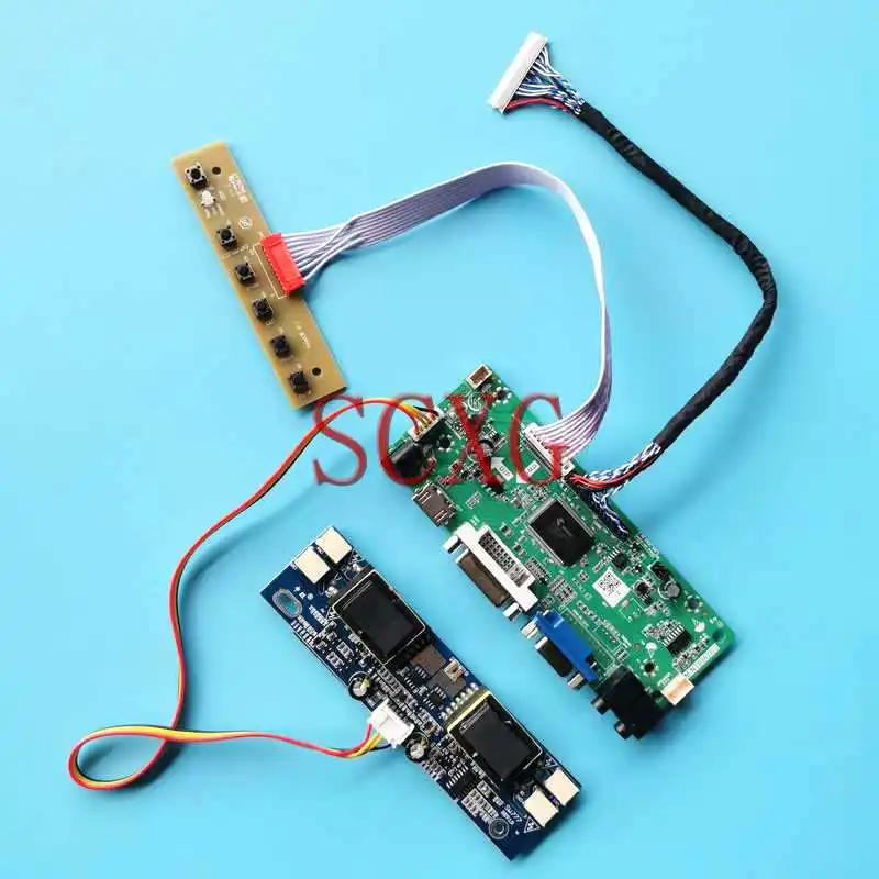 

For M240HW01 V0/V2/V4/V5 Laptop Monitor Screen Controller Board DIY Kit 1920*1080 HDMI-Compatible VGA DVI 4CCFL 24" LVDS 30-Pin