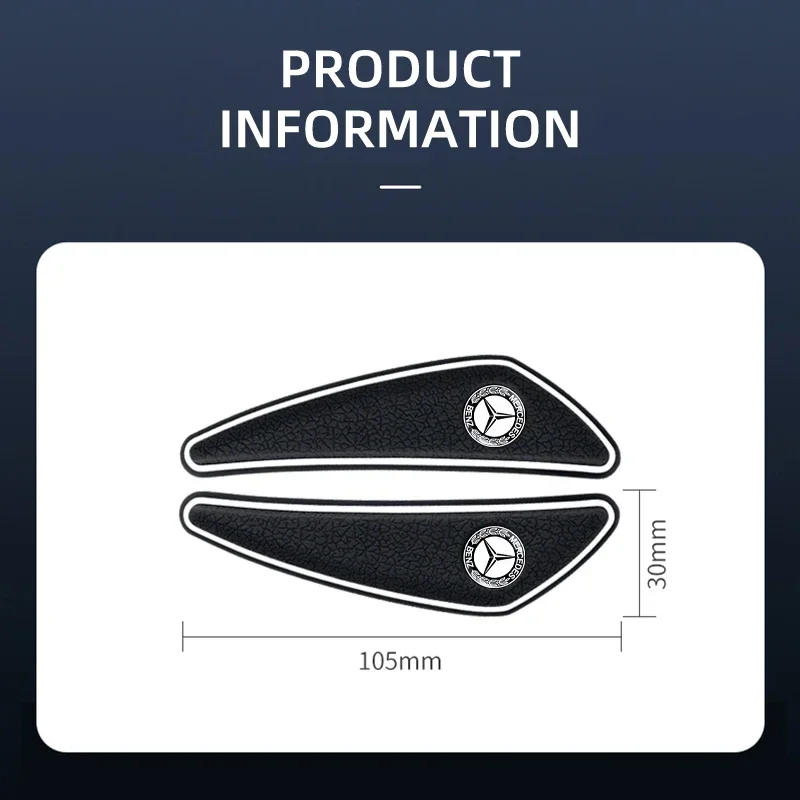 4 шт. наклейка на дверь автомобиля для Mercedes Benz AMG W211 W204 W205 W203 W212 W213 W201 W210 W124