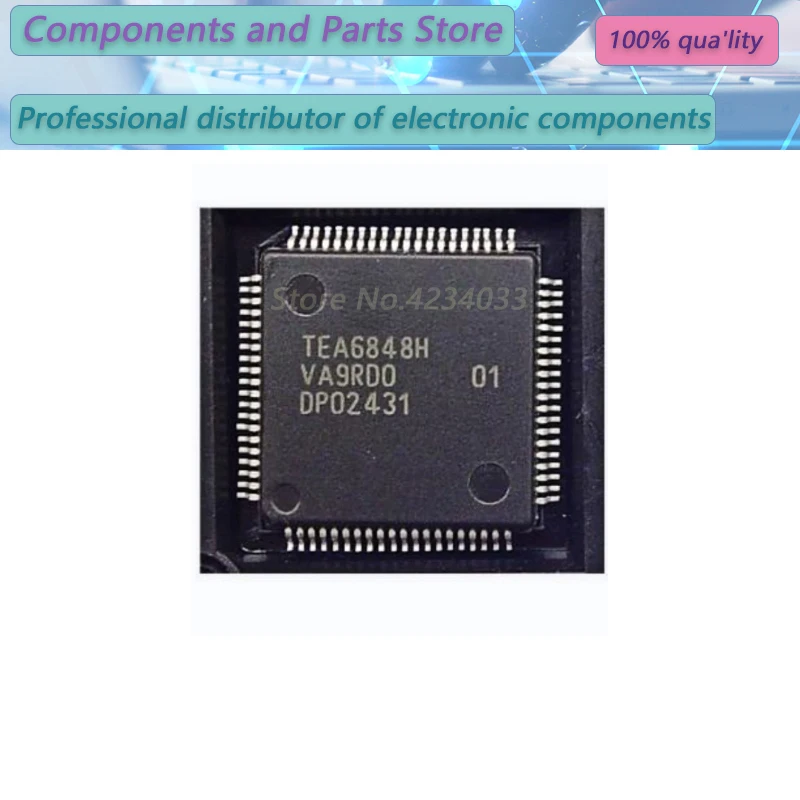 

2PCS TEA6848H TEA684 TEA68 W5100 W51 QFP80 New Original Stock