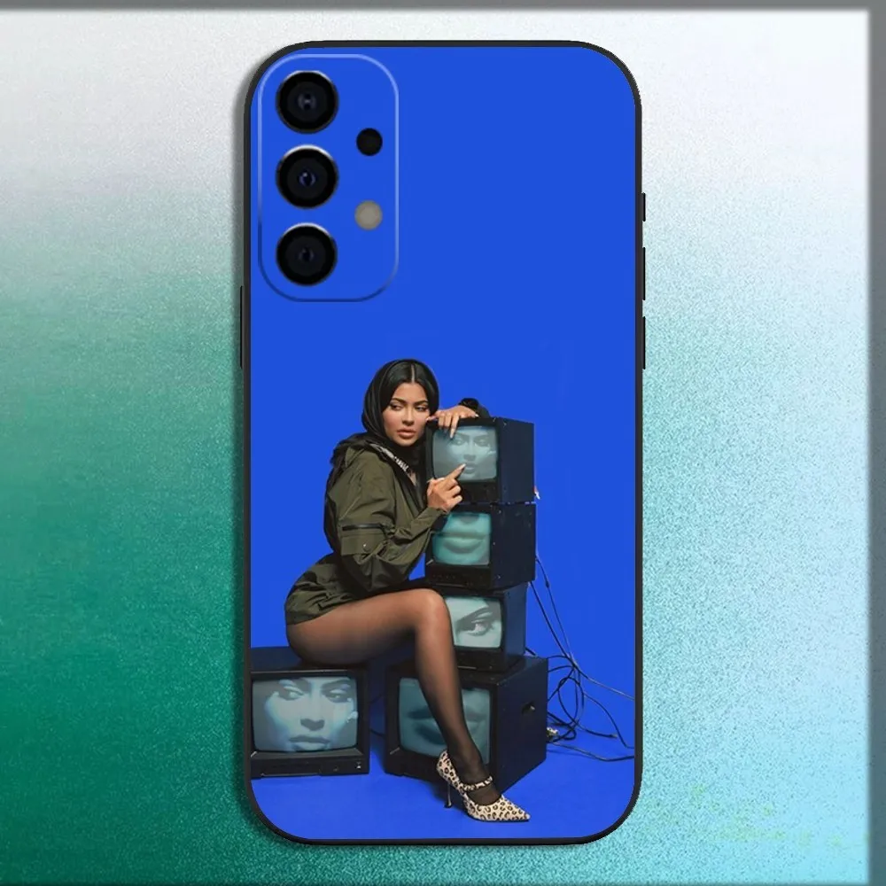 Socialite k-kylie jenner Phone Case For Samsung Galaxy A13 A21s A22 A31 A32 A52 A53 A71 A80 A91 Soft Black Cover