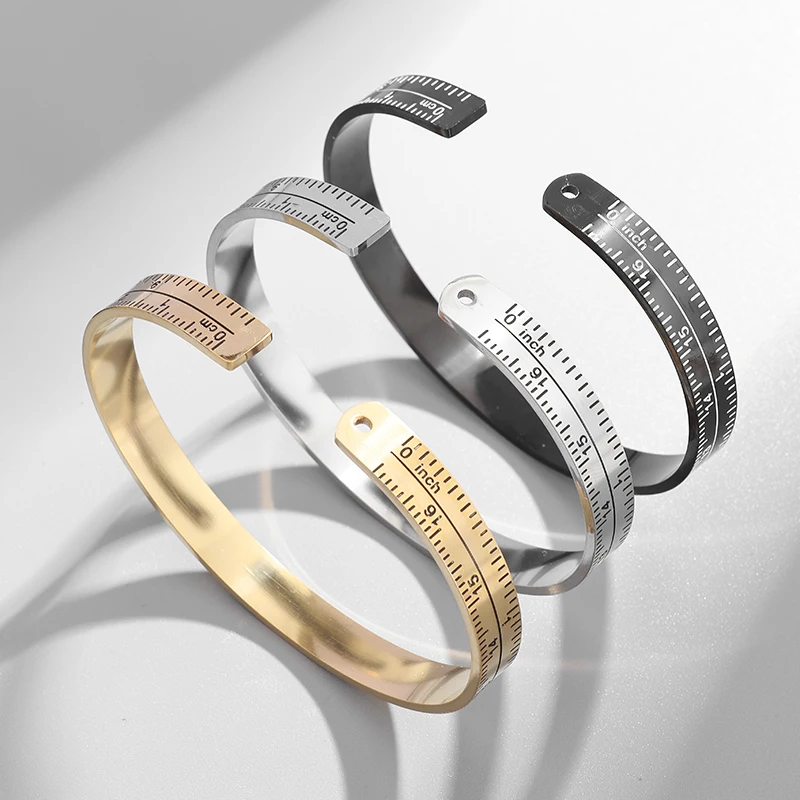 Женские регулируемые браслеты из нержавеющей стали