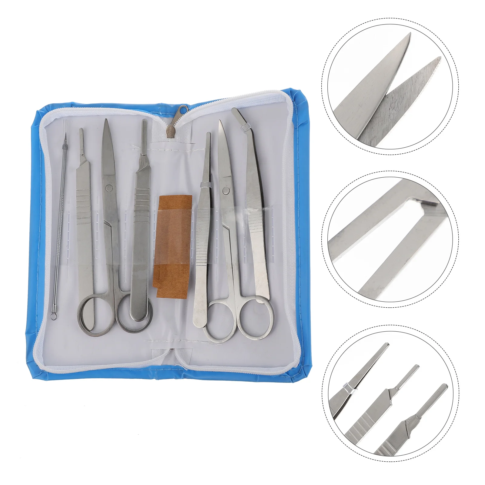 

Dissector Durable Dissecting Needle Precision Tool Kit Suite Anatomy Tools Metal Student Medical Scalpel