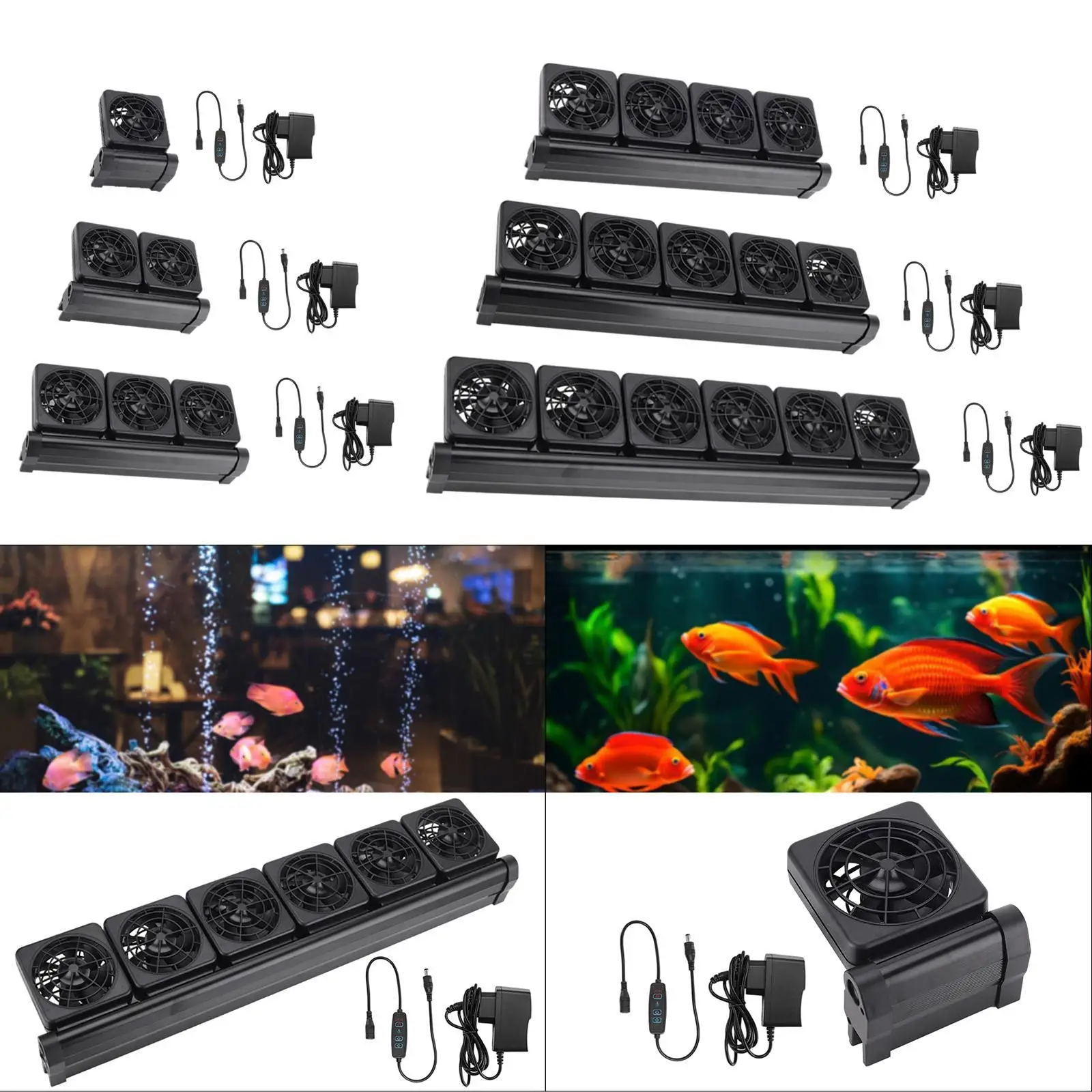 Охладитель для аквариума Вентилятор с регулируемой скоростью регулируемым