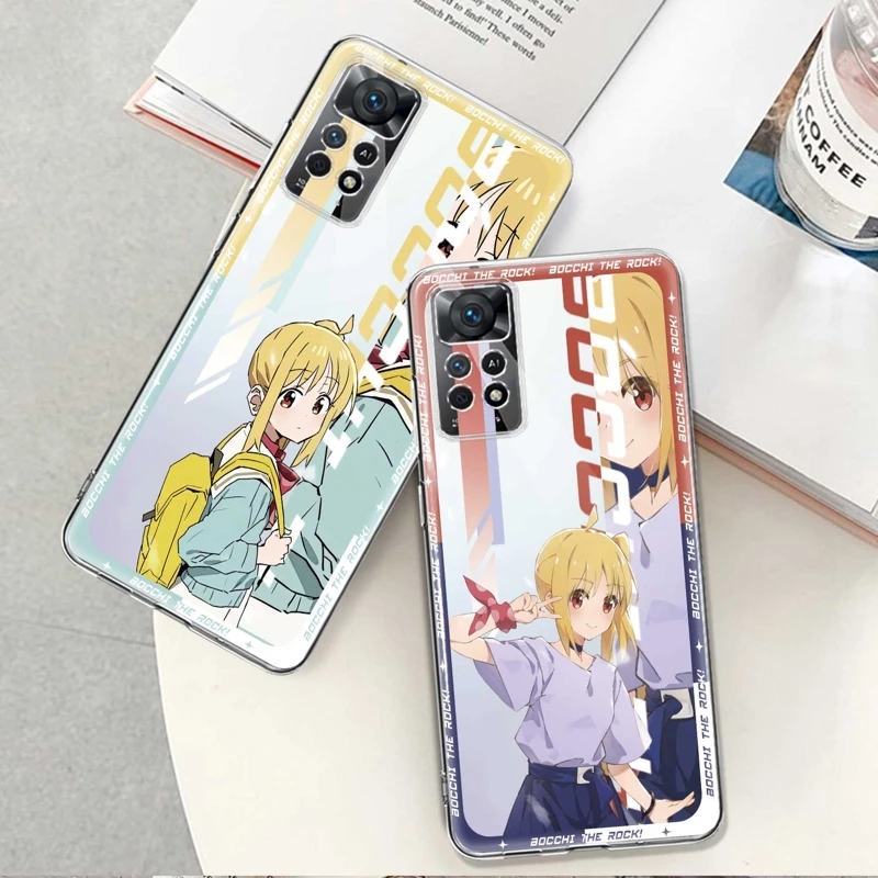 

Soft Coque Case For Xiaomi Redmi Note 7 8 9 10 11 12 4G 5G Pro 9S NOTE11 11T 10Pro 10S 8T BOCCHI THE ROCK! Anime Girls Kawaii