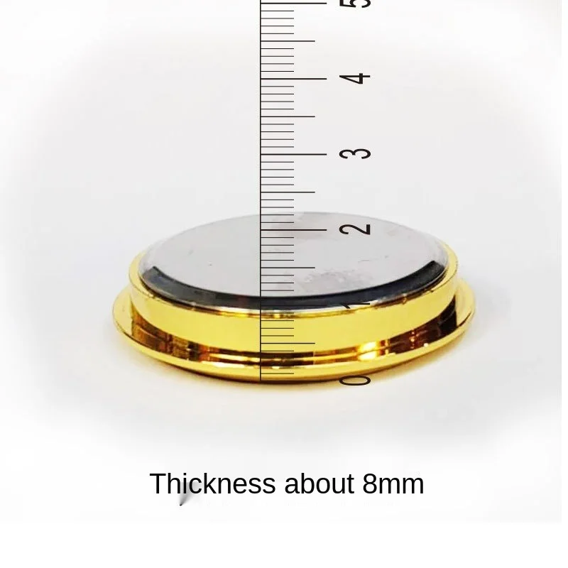 1 шт. кварцевые часы с золотым ободом диаметр 35 мм | Дом и сад