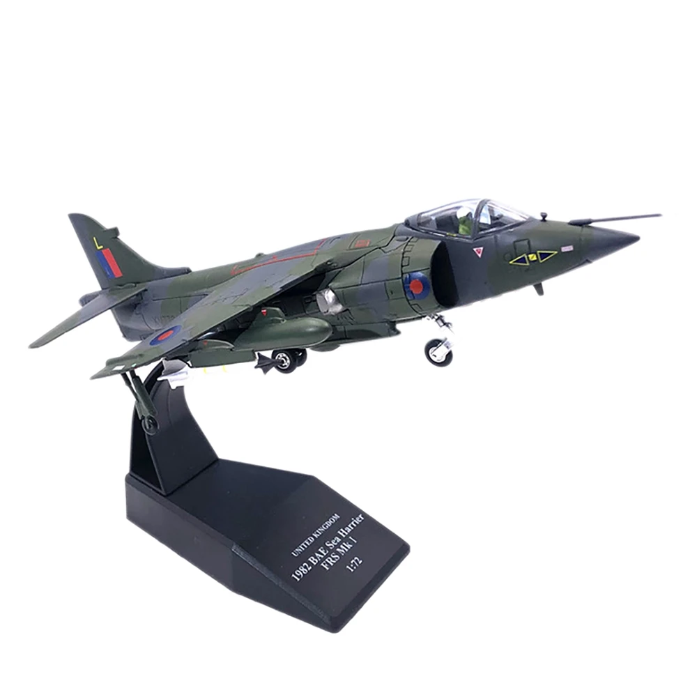 

Модель металлического самолета 1:72 Sea Harrier Fighter для сбора и подарка