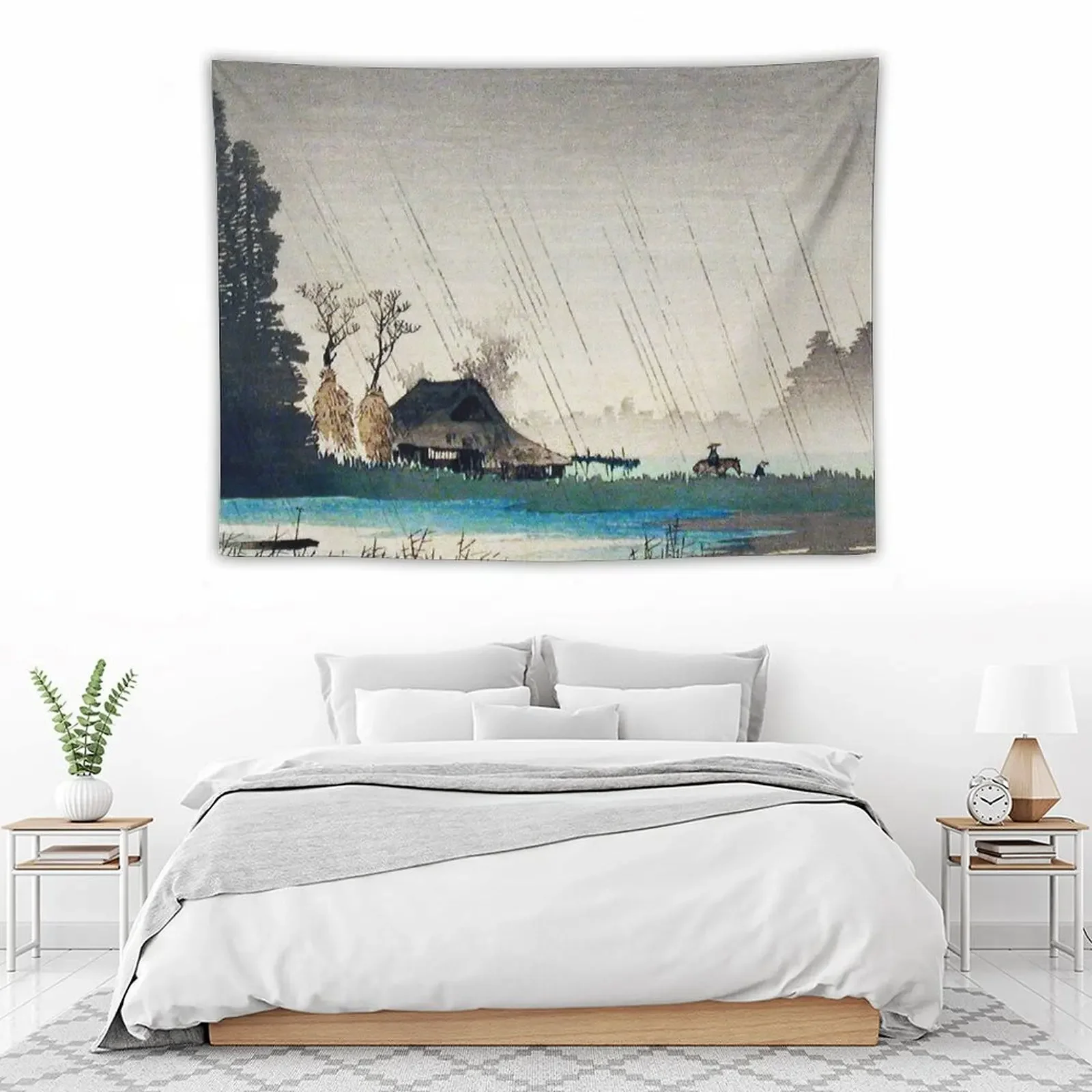 Гобелен &quotДождь на Игусу&quot Хироки Такахаши