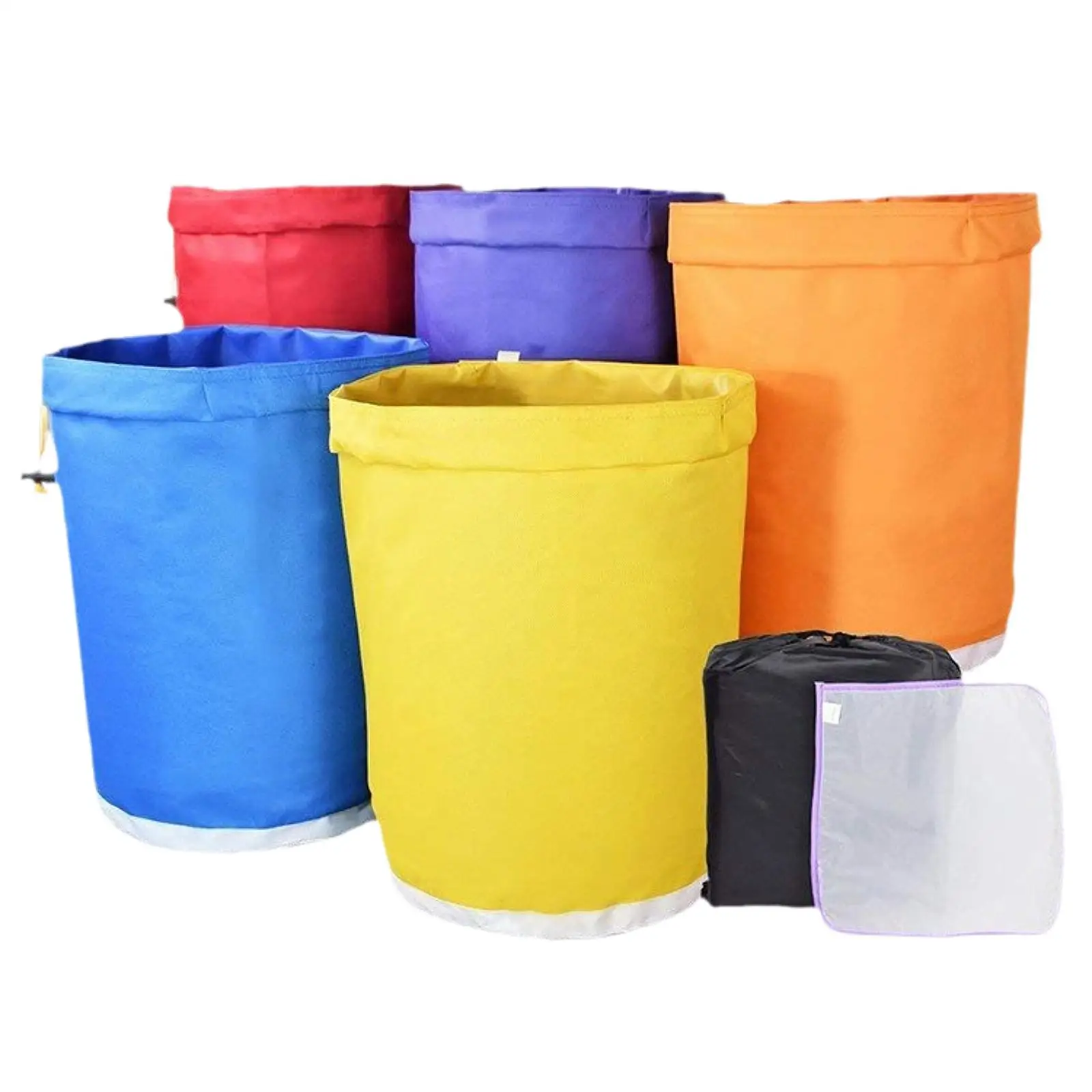 5 шт. Фильтр-мешки Пресс-экран Дышащая сетка Многоразовая вентиляция Прочная 25 73