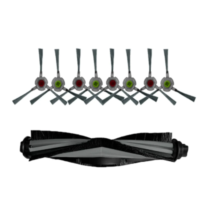 

Робот, основная роликовая щетка, боковая щетка для робота-пылесоса Ecovacs Deebot OZMO U2/ DGN22, основные Роликовые щетки, наборы деталей