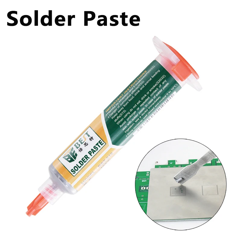 10cc паяльная паста паяльный флюс для печатных плат фоторемонтная сварочный