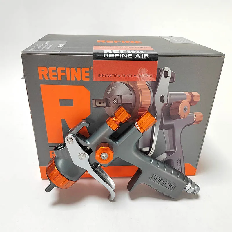 

RS8801 краскопульт, диаметр сопла 1,3 мм, Гравитационный пневматический пистолет-распылитель, профессиональные ручные инструменты для покраски