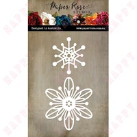 christmas pretty flower pattern metal cutting dies scrapbook diary diy handmade moulds decoration embossing paper craft template