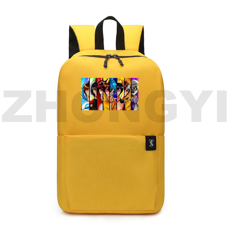 2022 New Mikecrack Backpack Compadretes Canvas Backpack Men Cute Anime Harajuku Los Compas Women Teenager Fancy High School Bags
