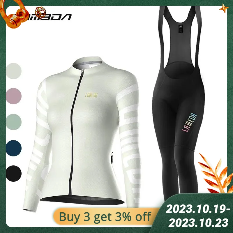 

Lameda 12 Styles Cycling Suit For Women Breathable Cycling Jersey Quick-drying Cycling Pants Bicycle Clothing For Spring Summer