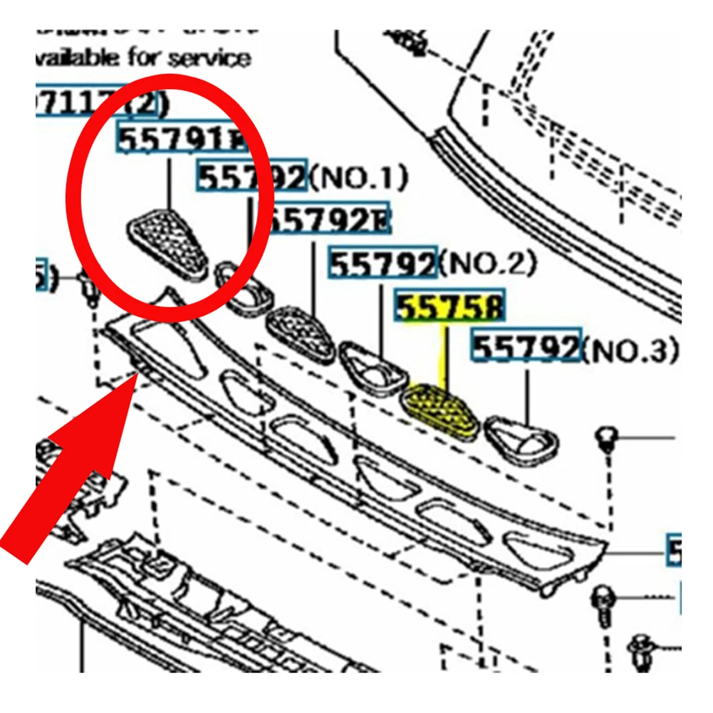 Черный обогреватель крышка отверстия для воздуховода Воздушная решетка