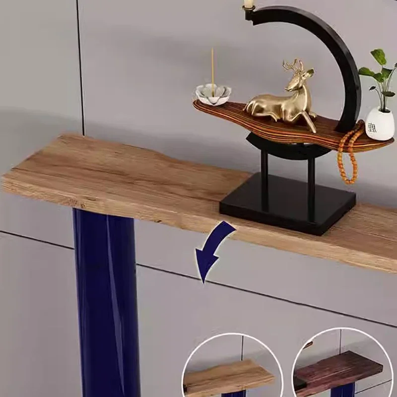 Деревянный винтажный стол для гостиной Современная Вертикальная мебель