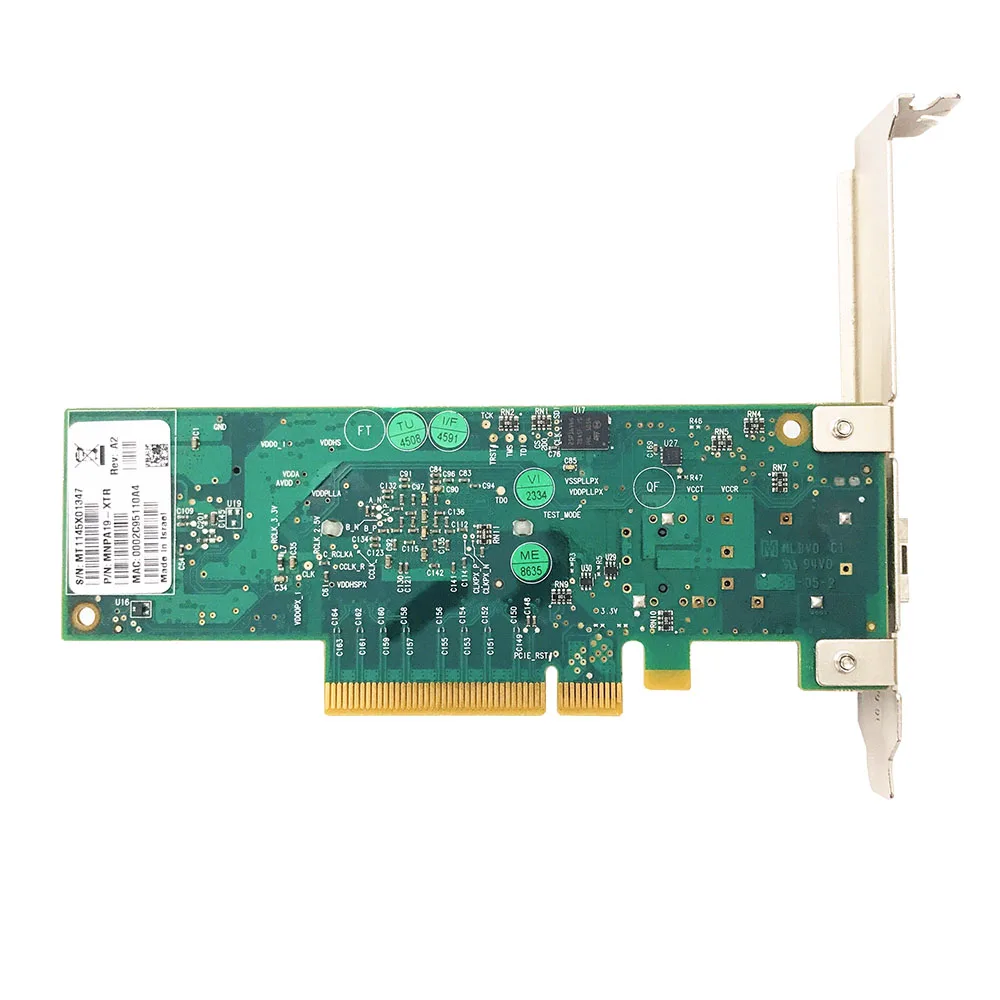 

Mellanox PCI-E MNPA19-XTR 10GB SFP + сетевая карта с высоким профилем