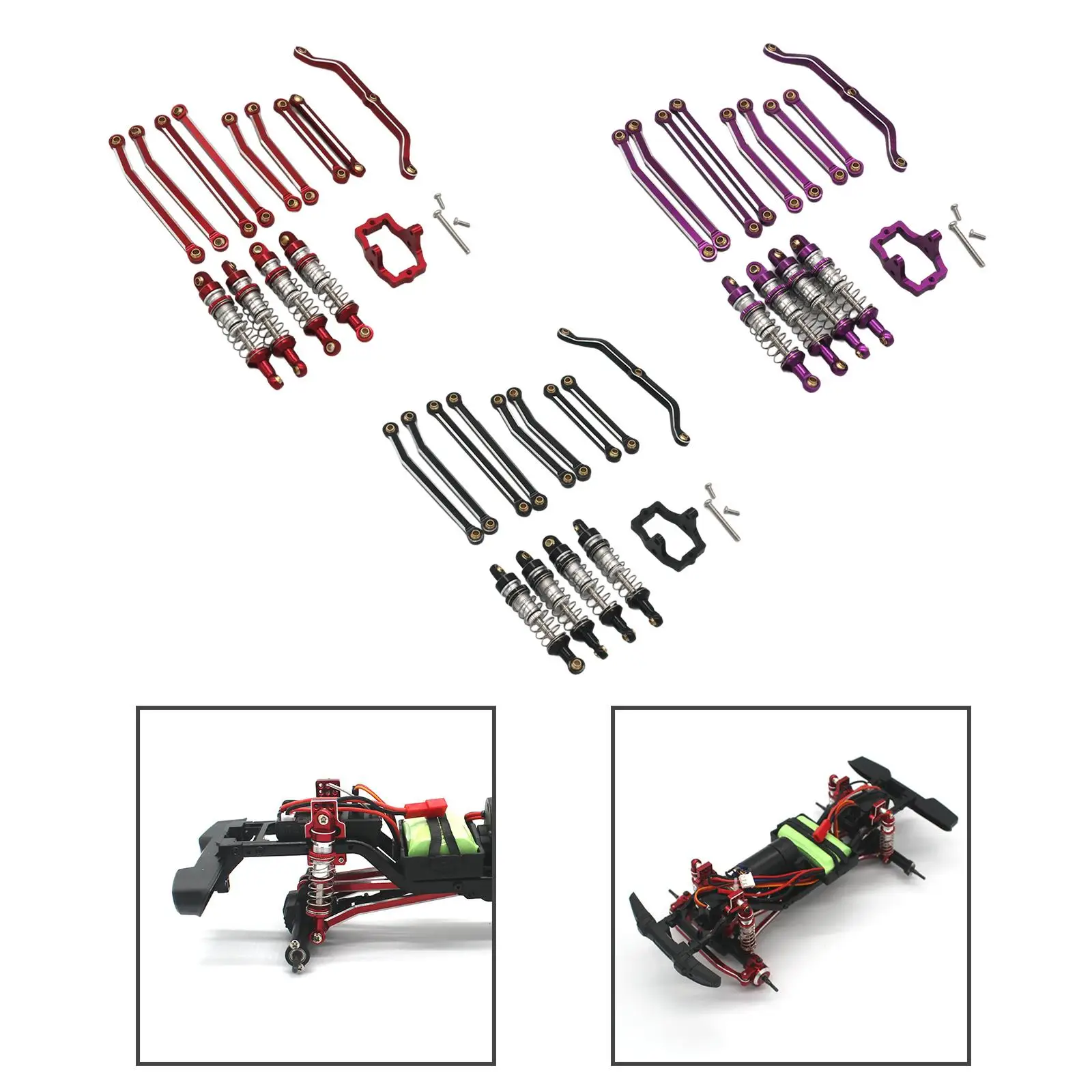 Амортизатор RC с тяговым стержнем профессиональный модифицированный легкая в