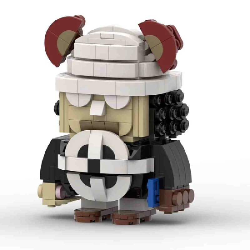 Moc цельный шичибукай Сделай Сам сборная мелкая фигурка частиц семейная сборка