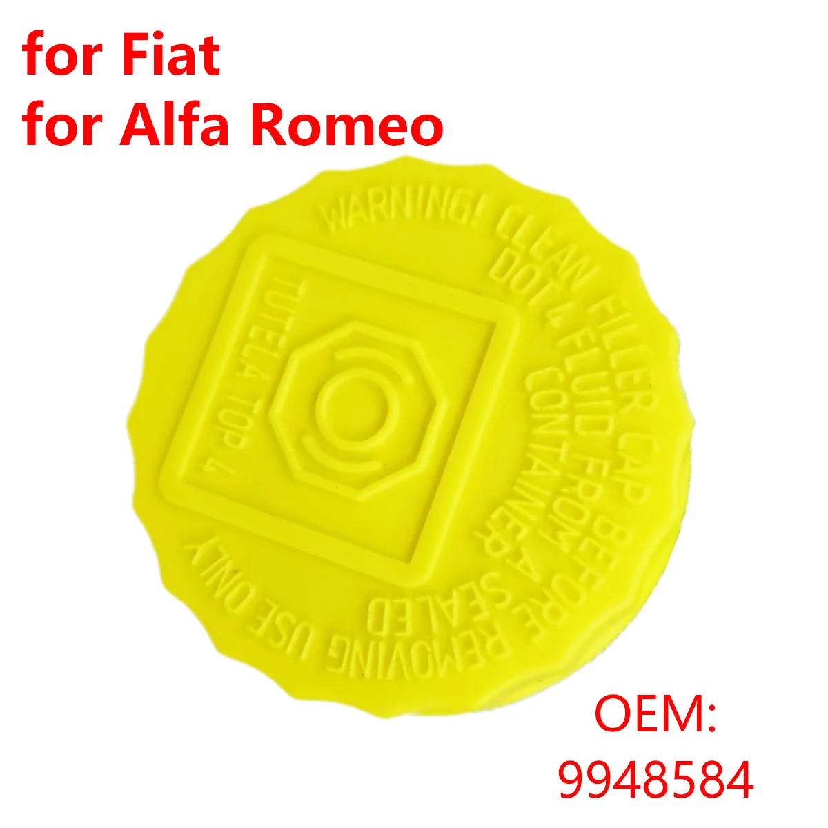 

9948584 Крышка бачка тормозной жидкости автомобиля, крышка главного тормозного цилиндра для Fiat Punto 500 Bravo Ducato Stilo для Alfa Romeo