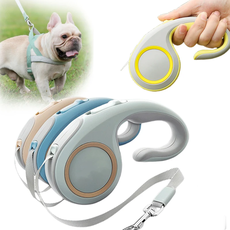 

3M Streamer Pet Leashes Automatic Retractable Nylon Cat Lead Extension Puppy Walking Running Leash Rope Pet Products
