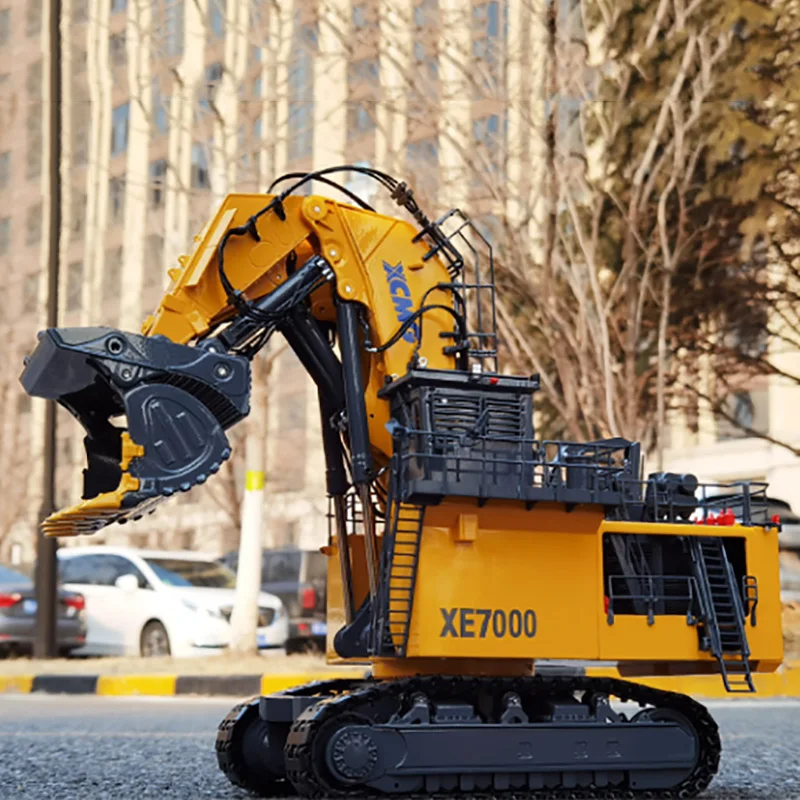 Оригинальная фабрика 1/50 XCMG XE7000 горный экскаватор модель автомобиля большой экскаватор модель инженерного транспортного средства