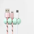 BRIDAY 2020 милый фиксированный кабель для хранения наушников, намотка проводов, органайзер, коллектор кабелей, кремнезем, Прямая поставка A35