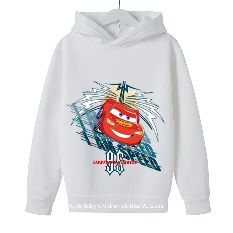 Детские толстовки с молнией Mcqueen для детей от 2 до 13 лет детские осенние и весенние