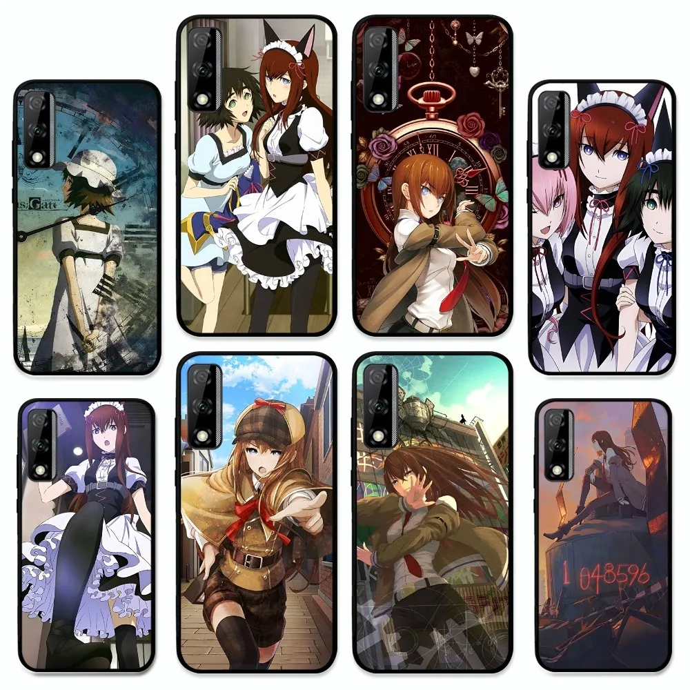 Steins Gate Okabe Anime Phone Case For Huawei Y9 6 7 5 Prime Enjoy 7s 8 Plus 7a 9e 9plus 8E Lite Psmart Shell