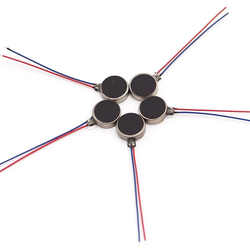 2 шт. миниатюрные вибрационные моторы 1027 3 В постоянного тока 12000 об/мин