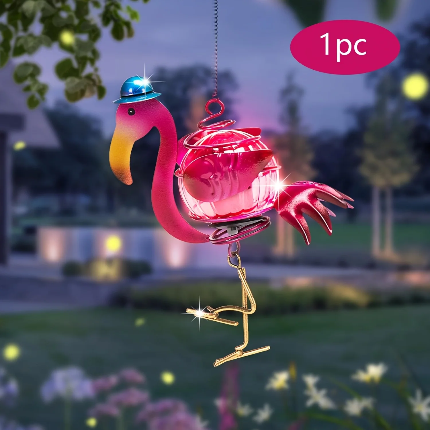 

Солнечные подвесные фонари из металла