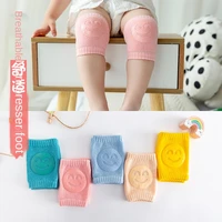 autumn terry baby socks elbow pads toddlers crawling knee pads baby knee pads smiling face knee pads pack of 5