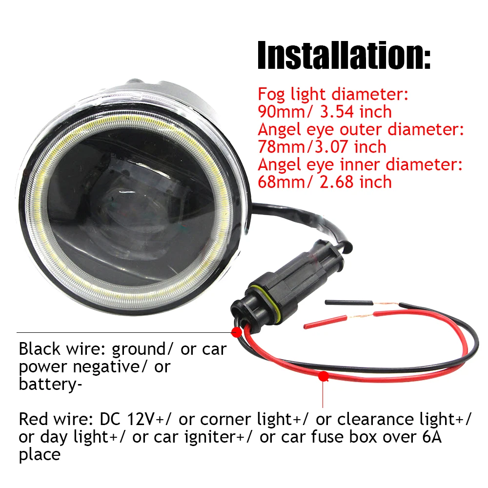 Фонари Противотуманные с разрезанными линзами для Nissan Almera CIS-spec Sylphy G11 G15 2012-2018