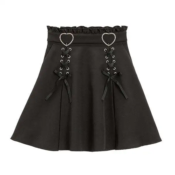 

Новинка лета 2023, розовые короткие юбки Dearmylove в японском стиле Лолита, внутренняя одежда, юбки для женщин, школьная юбка высокого класса для студентов