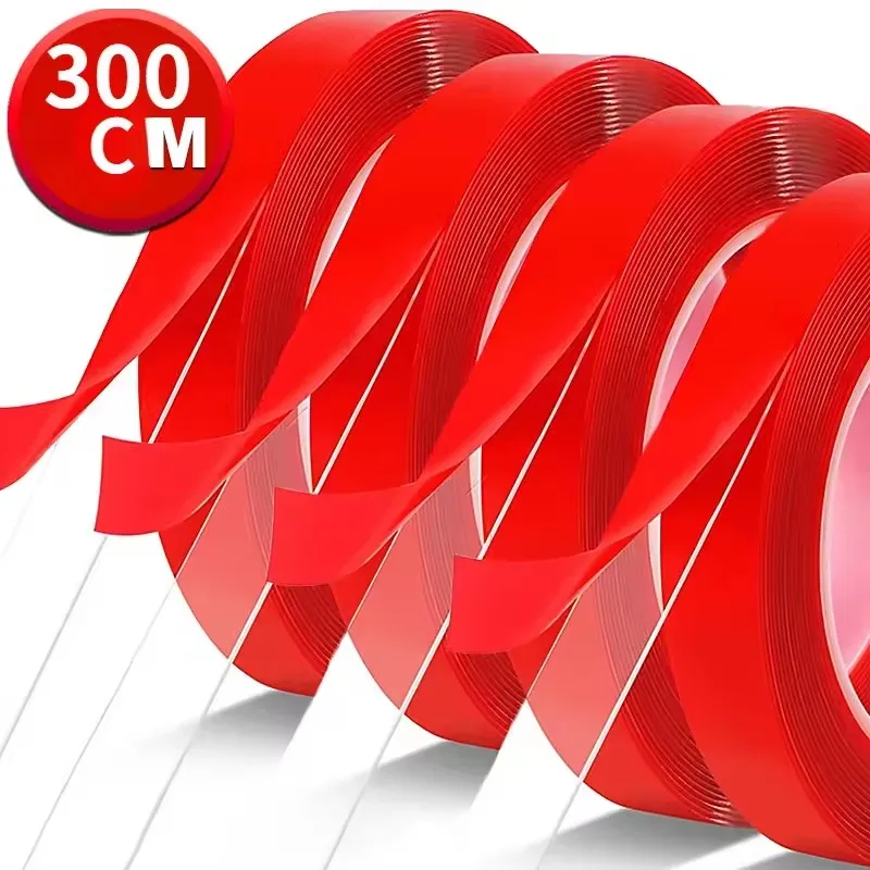 

Двусторонний клейкий скотч 3М прозрачный 3 метра