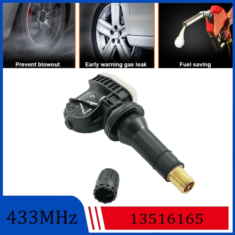 Фото Датчик давления в шинах 13516165 для Cadillac XT4 XT5 XT6 CT6 2016-2020 годов, 433 МГц TPMS, для Buick GMC 13516166, уменьшает износ. №5